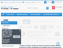 Tablet Screenshot of drzakyastolky.cz